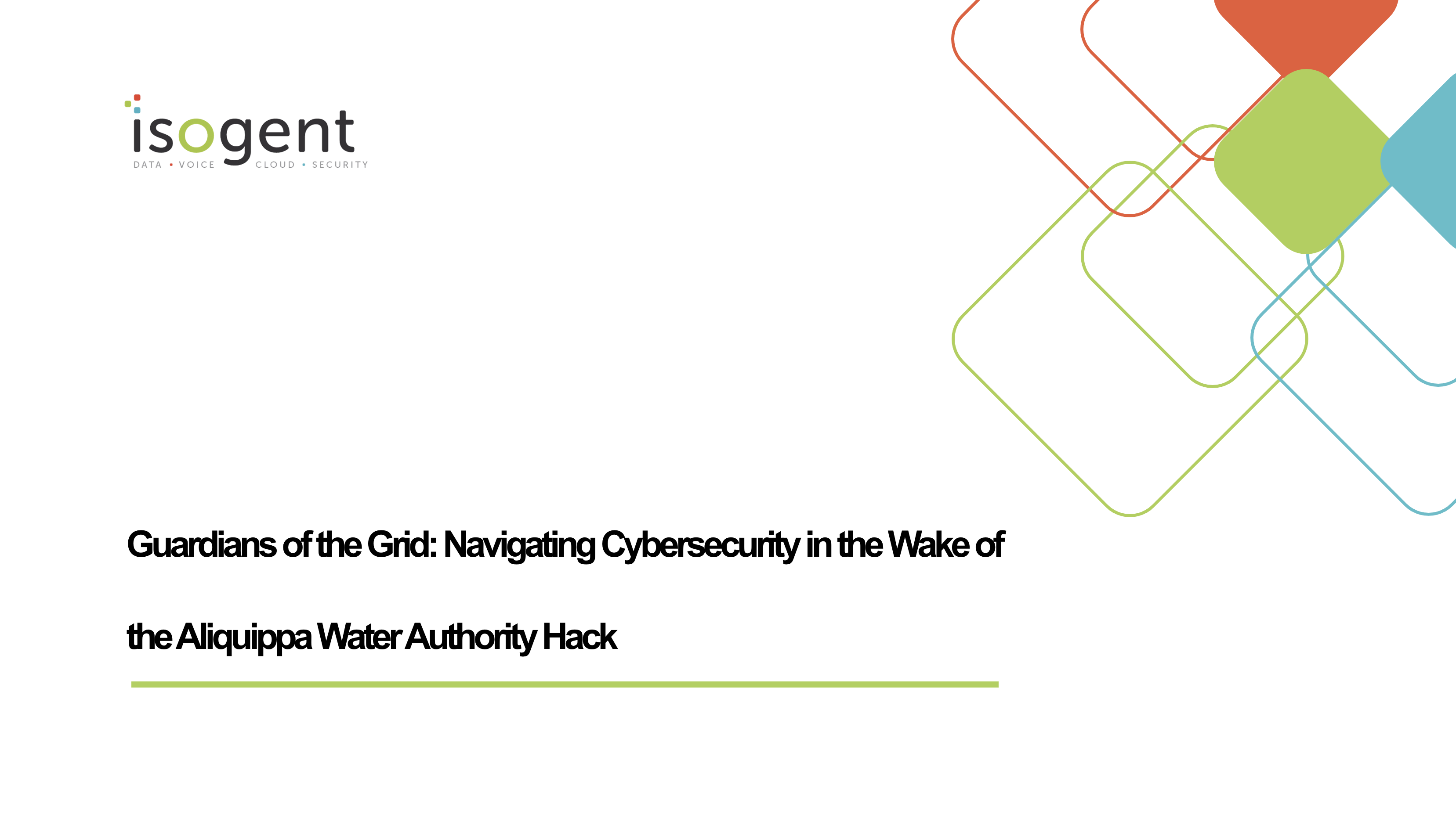 Guardians of the Grid: Navigating Cybersecurity in the Wake of the Aliquippa Water Authority Hack